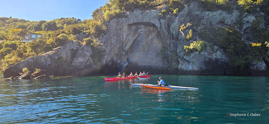 Kayaking at Carvings