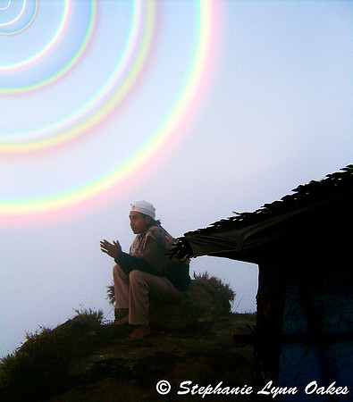 Prayer at sunsrise