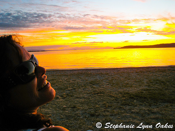A bit of sunset
