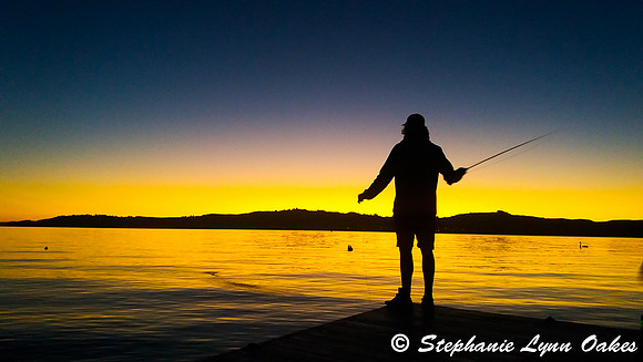 Sunset fish